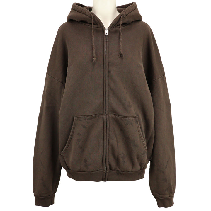 ZIP UP PAINTER HOODIE