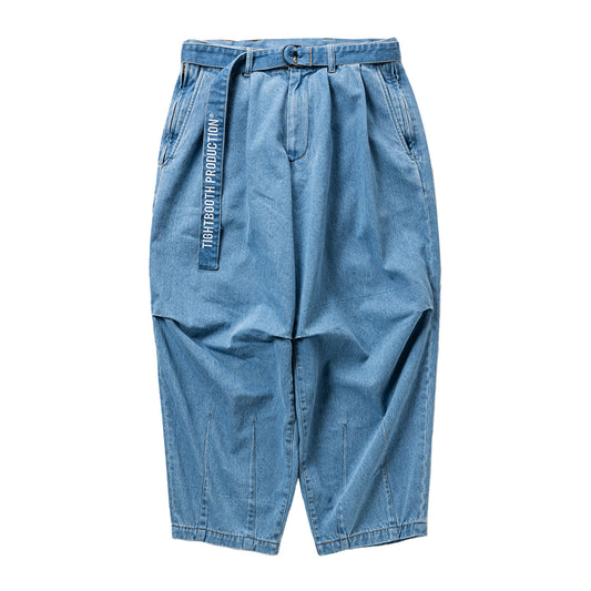 DENIM BALLOON PANTS