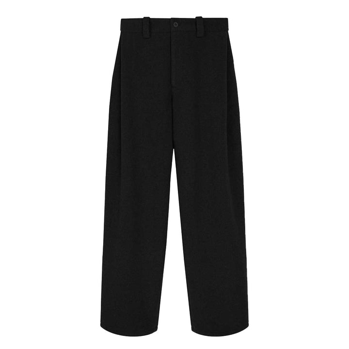 Two-Tuck Pocket Trousers in Wool/Cashmere