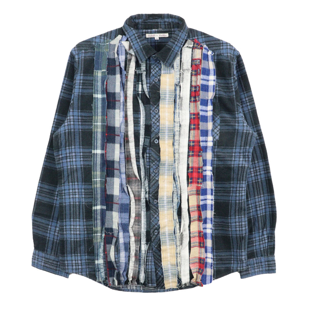 Needles - Flannel Shirt -> Ribbon Shirt Ssize