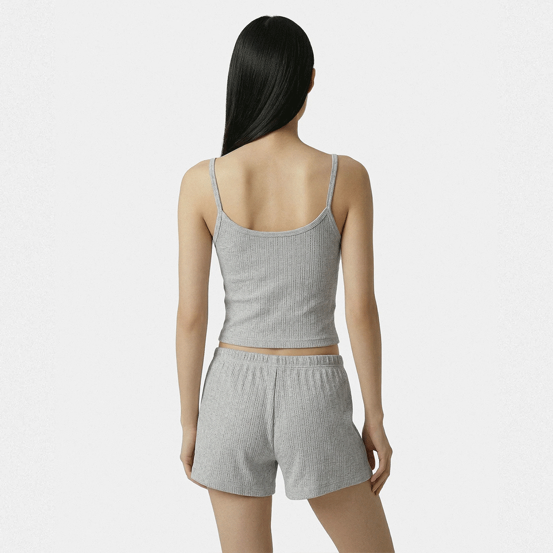 Signature Logo Pointelle Short