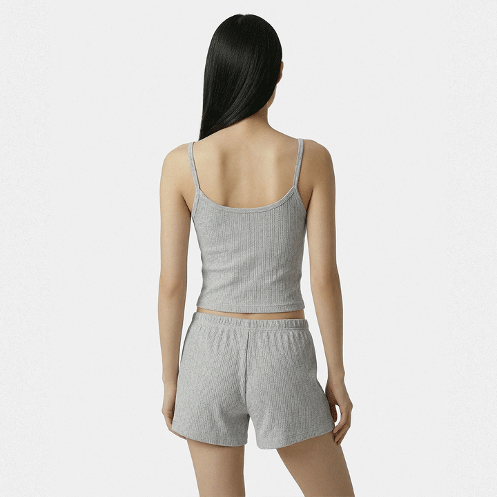 Signature Logo Pointelle Short