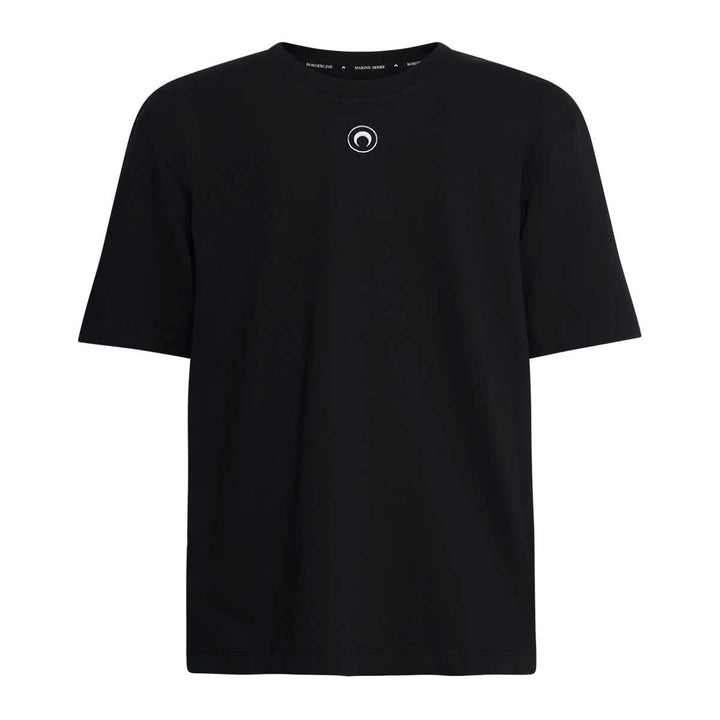 Marine Serre - Moon Logo Jersey Loose Fit SS T-Shirt
