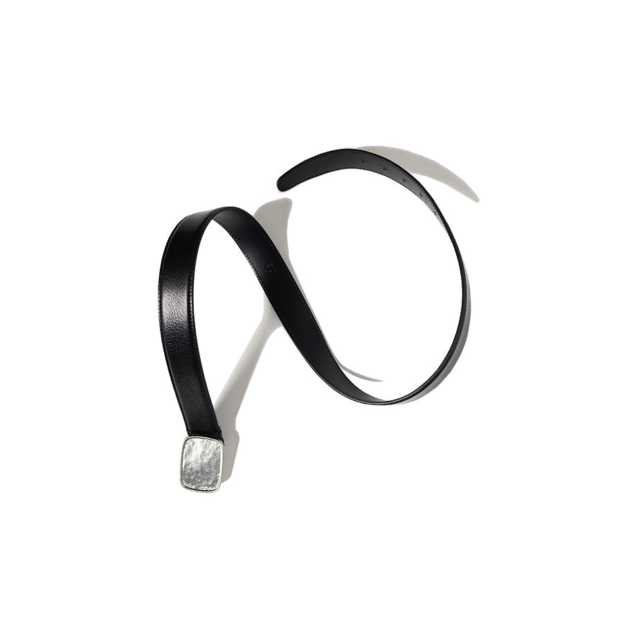 VUJADE - Grisaille Silver Buckle Belt