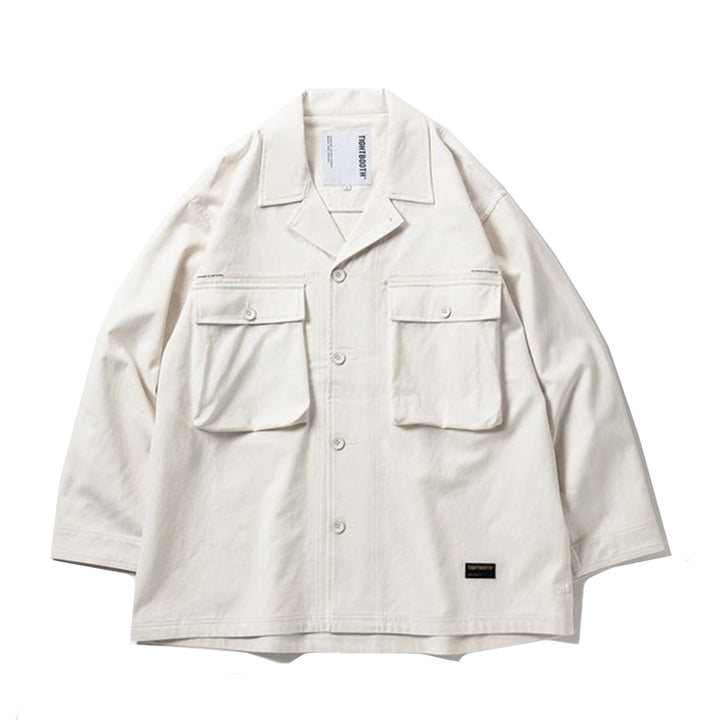 LABEL LOGO BDU SHIRT
