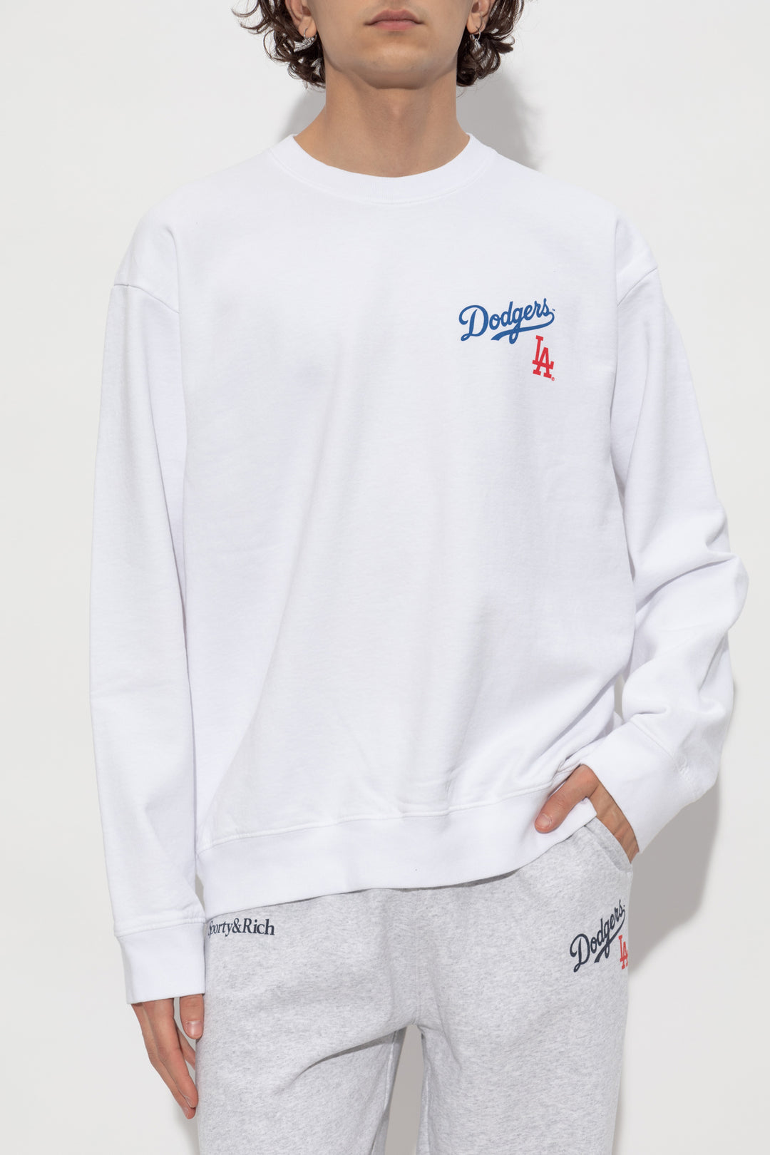Dodgers Serif Crewneck