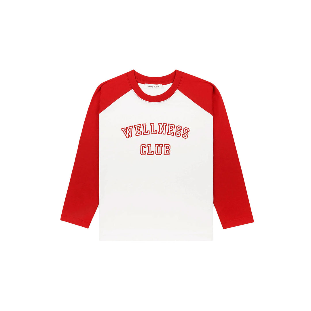 Sporty and Rich - Wellness Club Kids Baseball Tee