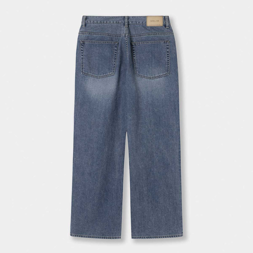SOLID HOMME - Wide Flare Denim Pants