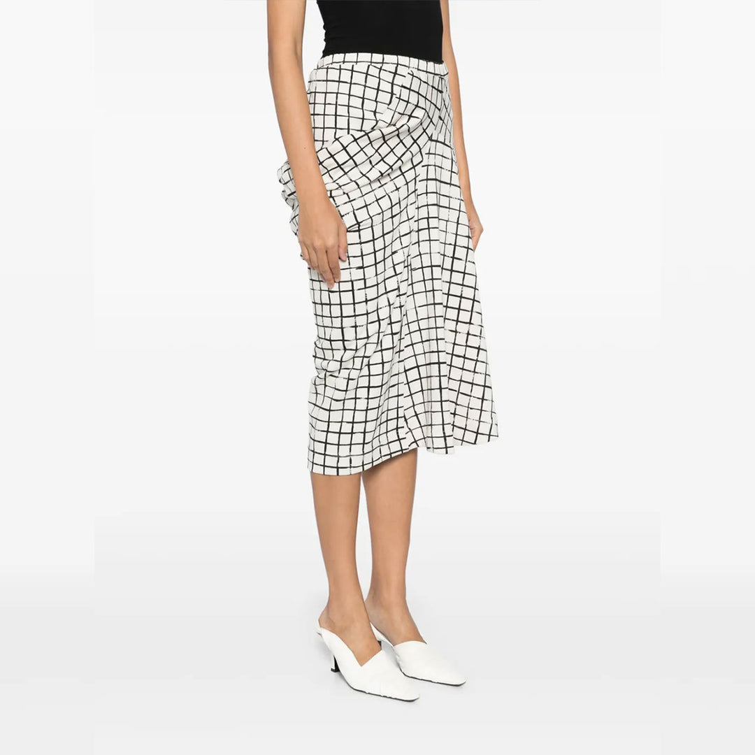 Dries Van Noten - GRID SKIRT