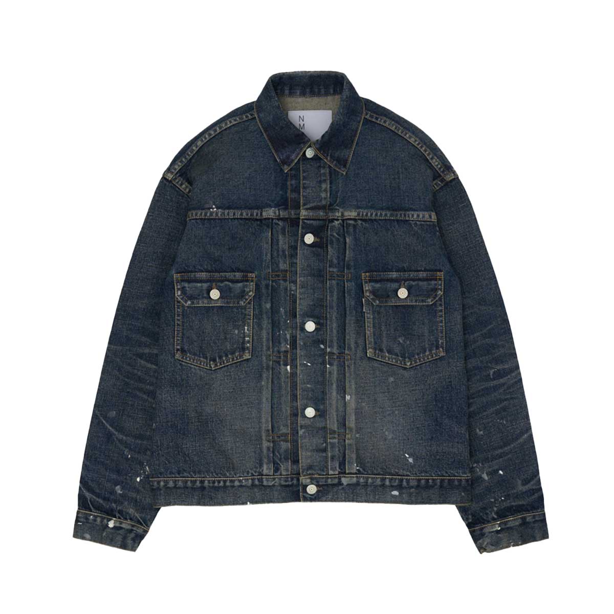 New Manuaニューマニュアル #006 2ND DENIM JACKET New Manual (ニューマニュアル) | #006 2ND T-BACK JACKET デニム