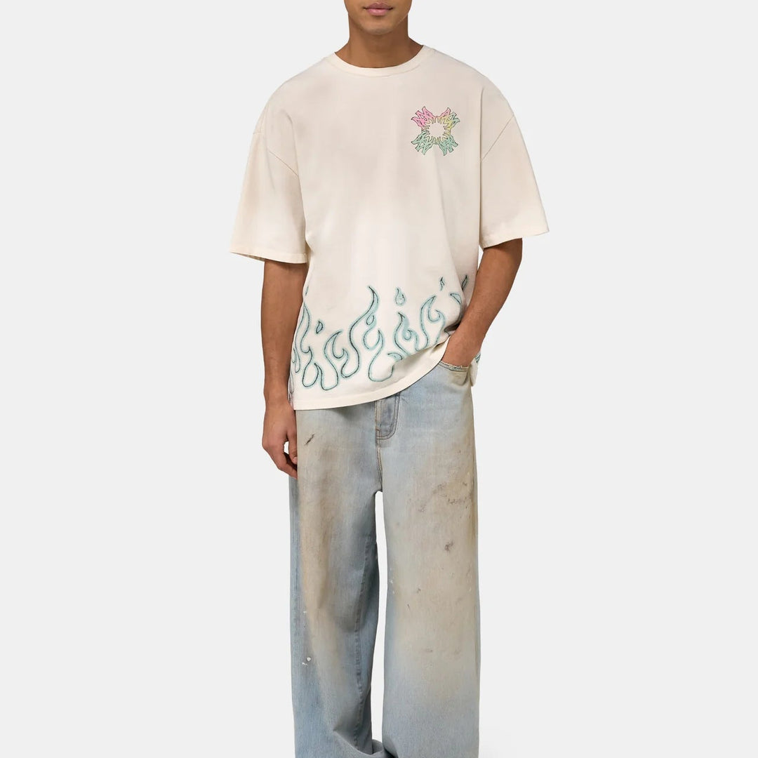 MA QUAD FLAMES OVERSIZED TEE