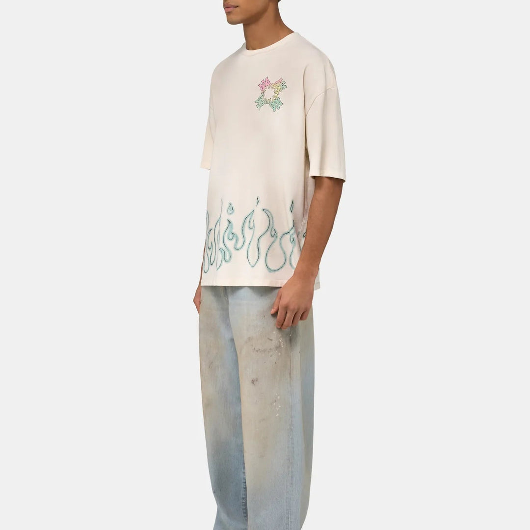 MA QUAD FLAMES OVERSIZED TEE