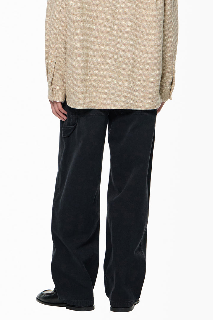 Black Carpenter Denim Pants
