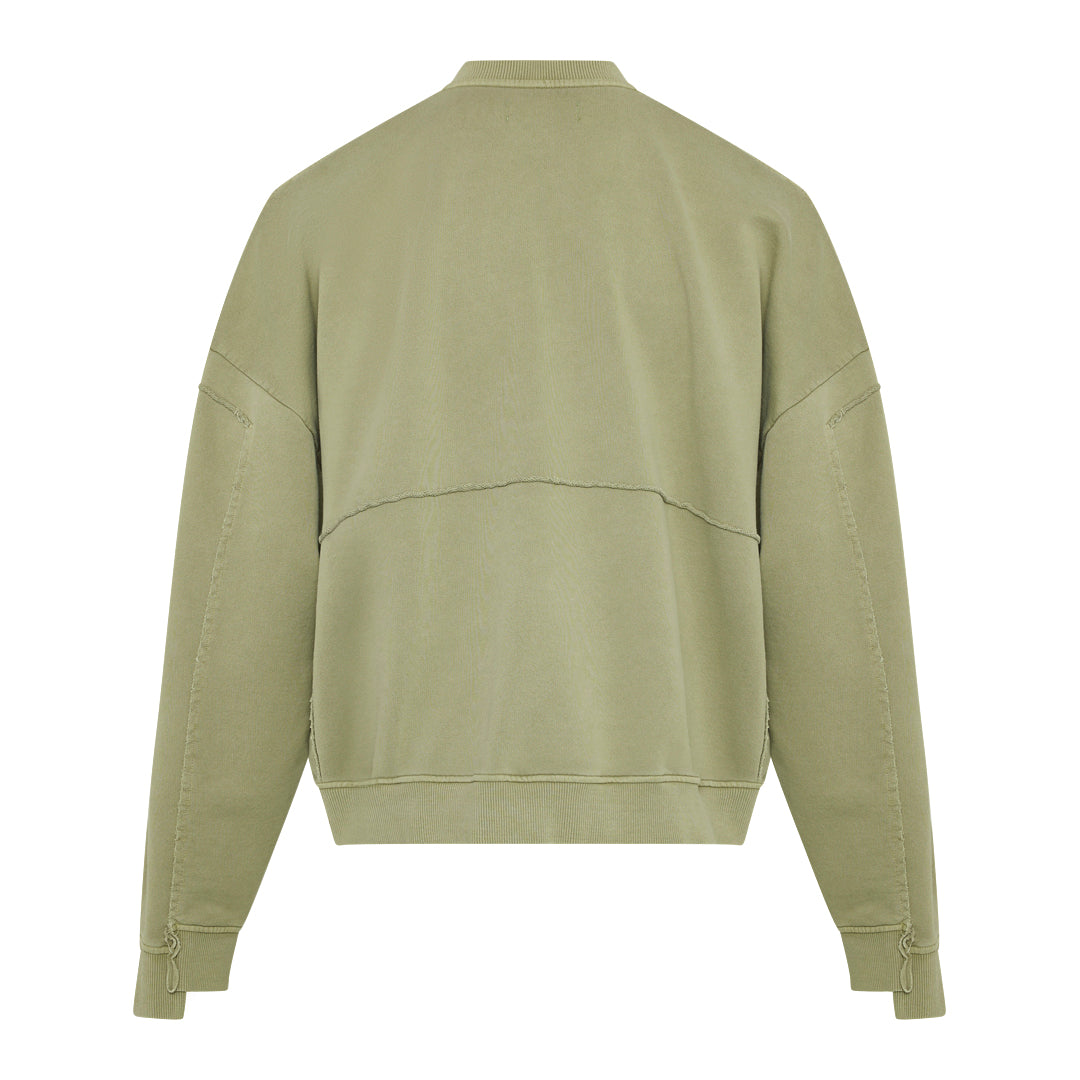 Martine Rose | ZIP UP CREW Zip-Up Crew Neck Top