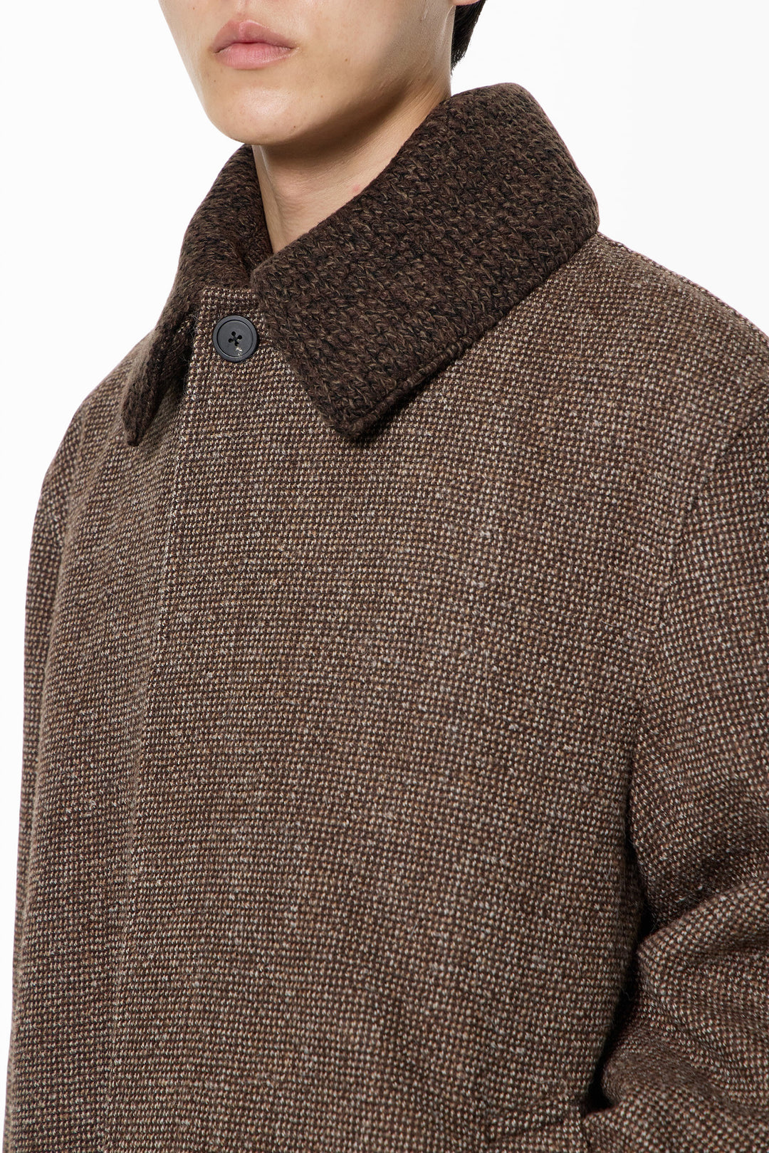 Brown Collection Balmacaan Coat