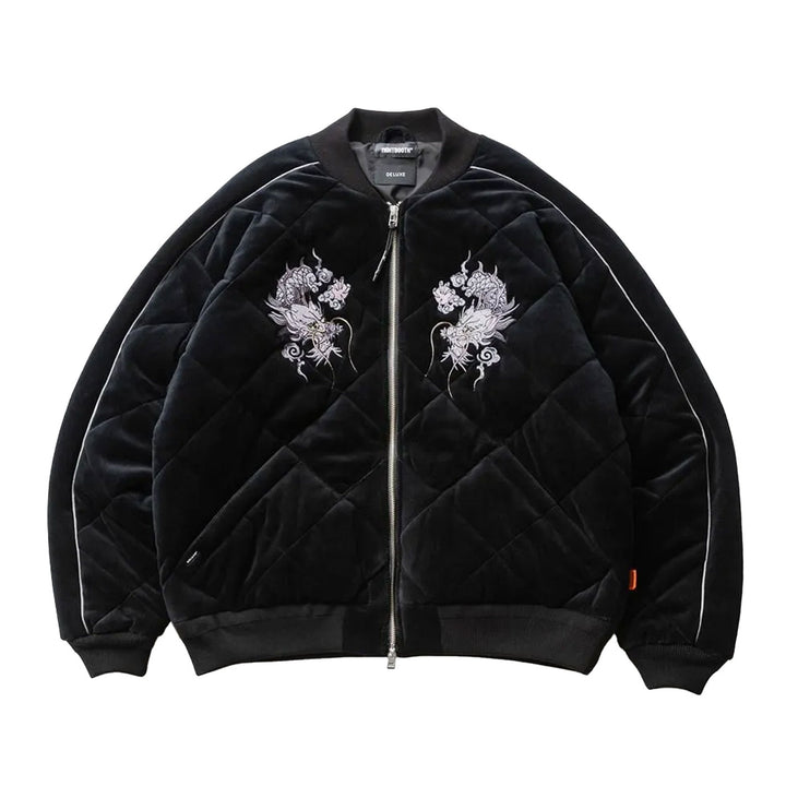 VELOUR SOUVENIR JKT - TIGHTBOOTH x DELUXE