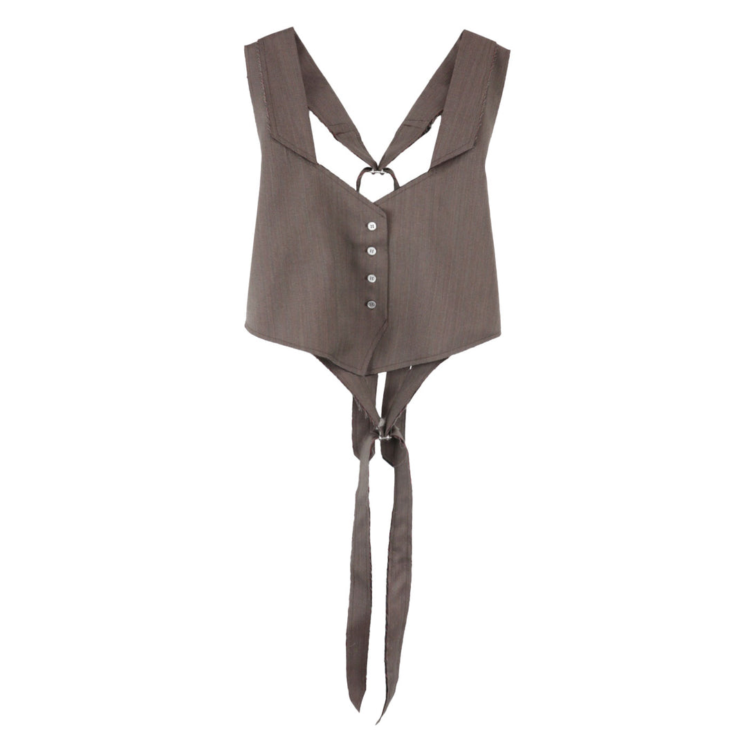 SONIA CARRASCO - TUXEDO VEST