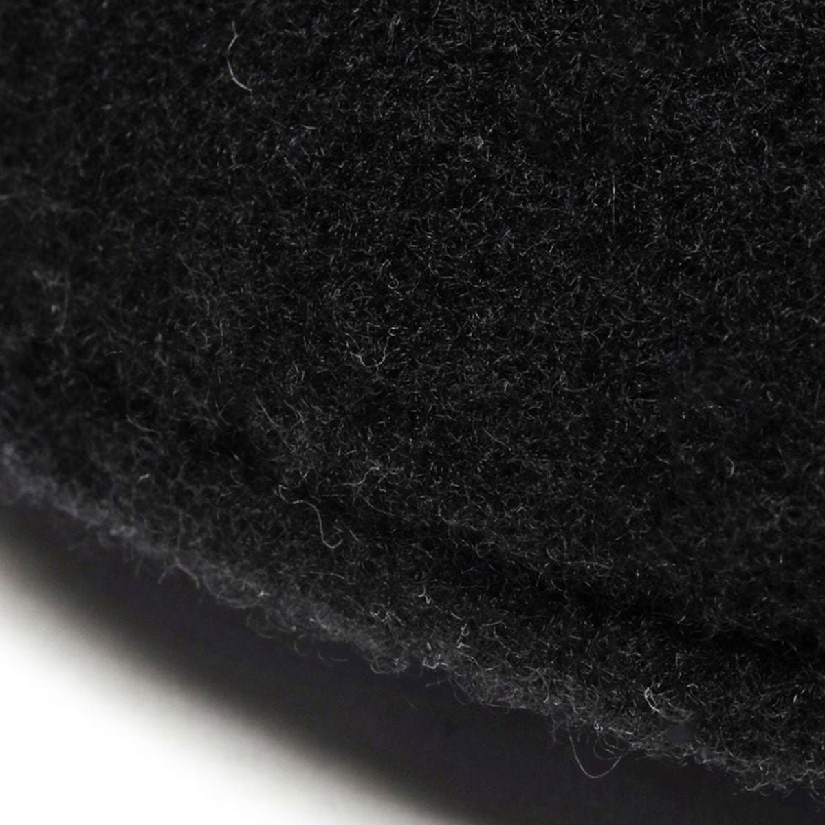 MOON LOGO FELTED WOOL BERET | Why are you here?