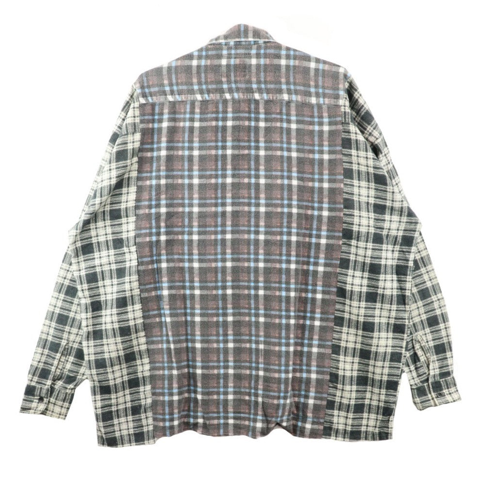 Needles - Flannel Shirt -> Ribbon Wide Shirt(B)
