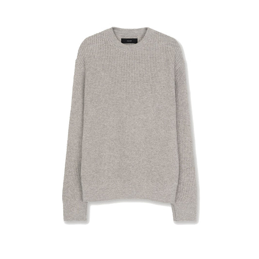 Relaxed Waffle Knit Sweater