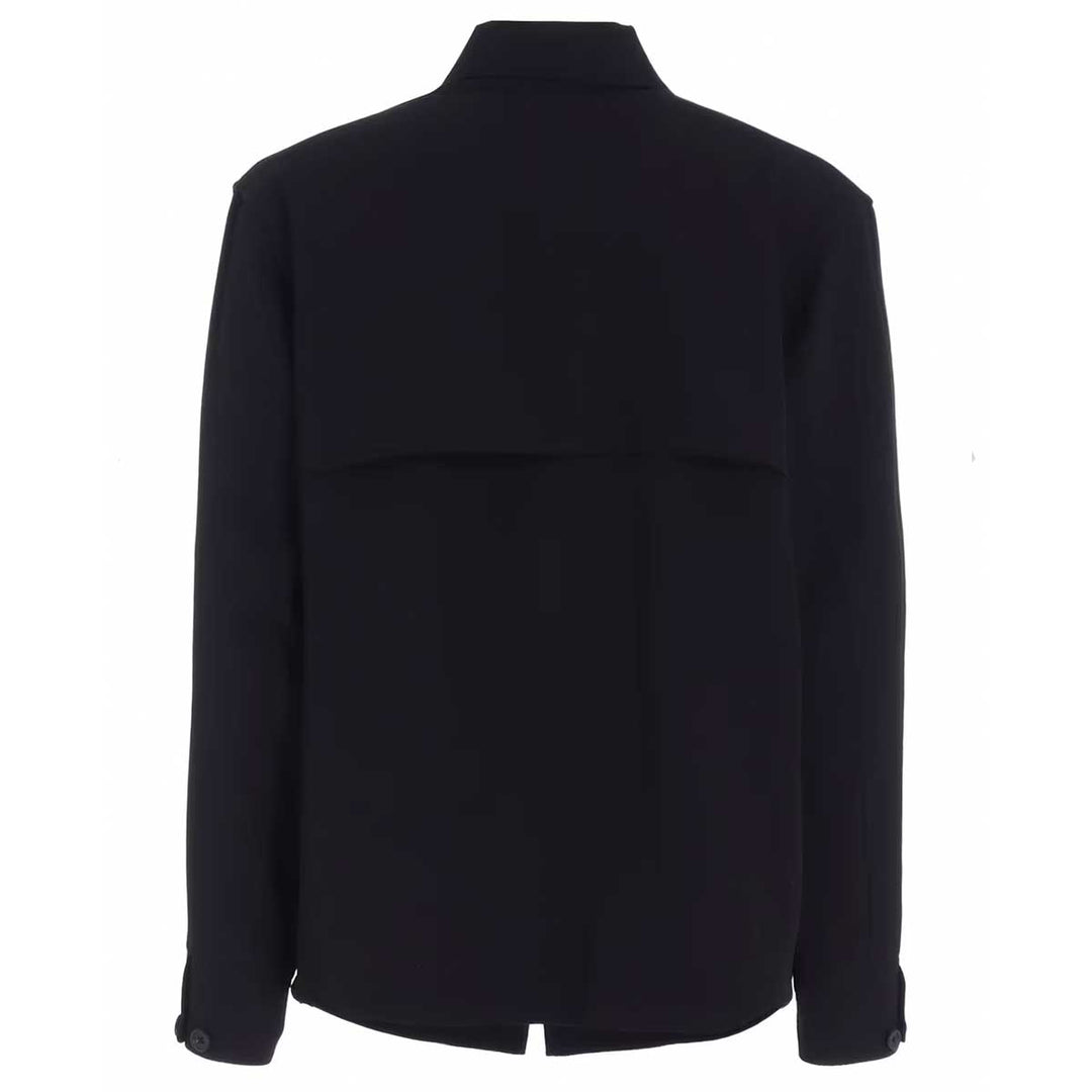 WOOL GABARDINE STORM SHIELD BLOUSON
