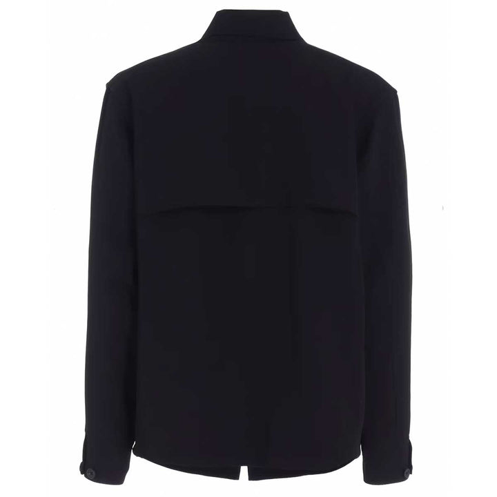 WOOL GABARDINE STORM SHIELD BLOUSON