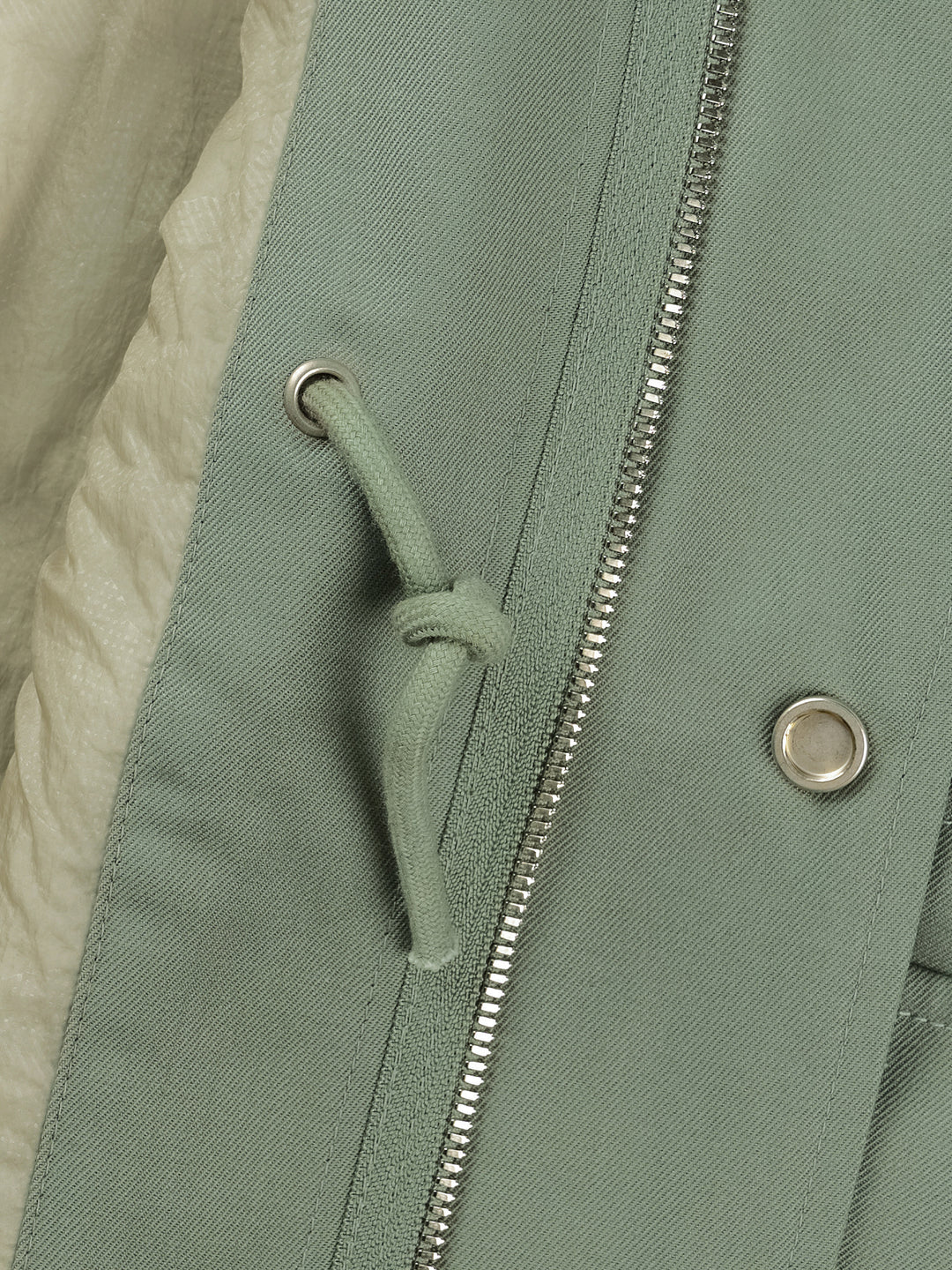 Wool Cargo Fishtail Parka