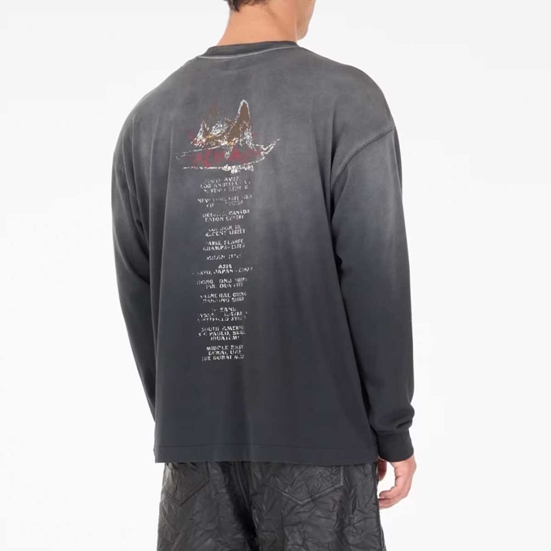 Printed long sleeve t-shirt