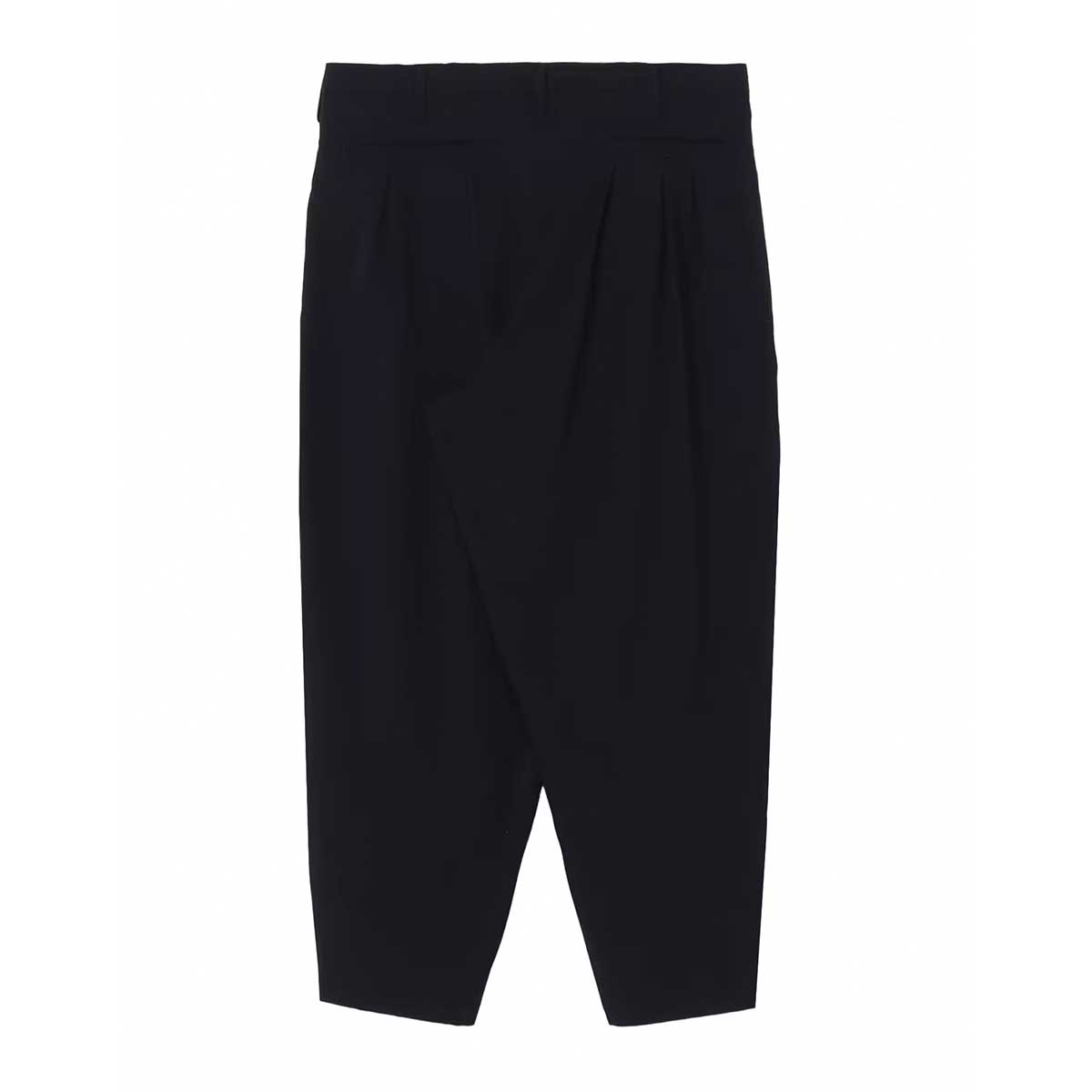 WOOL GABARDINE 12 TUCKS PANTS | Why are you here?