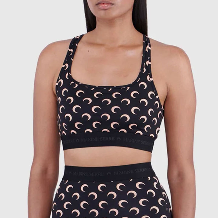 Recycled Moon Jersey Sport Bra