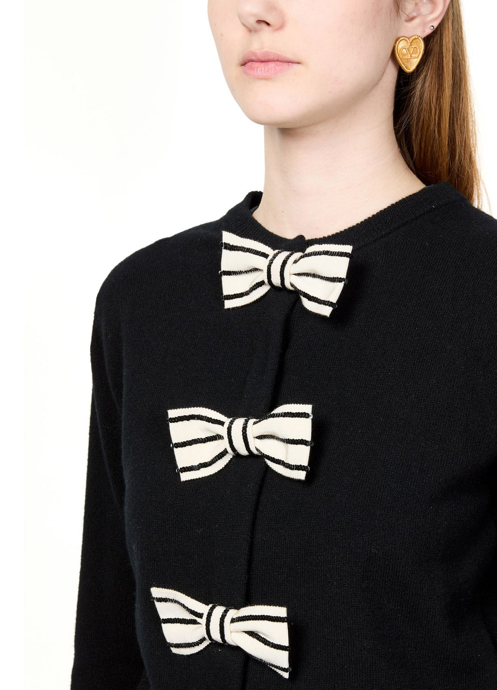 Valentino - エンブロイダリー カーディガン