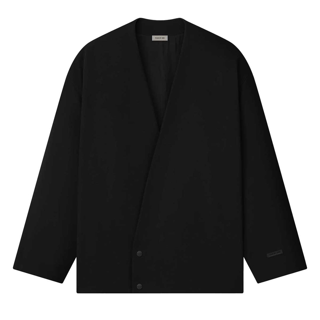 Fear of God - Easy Care Wool Relaxed Lapelless Jacket