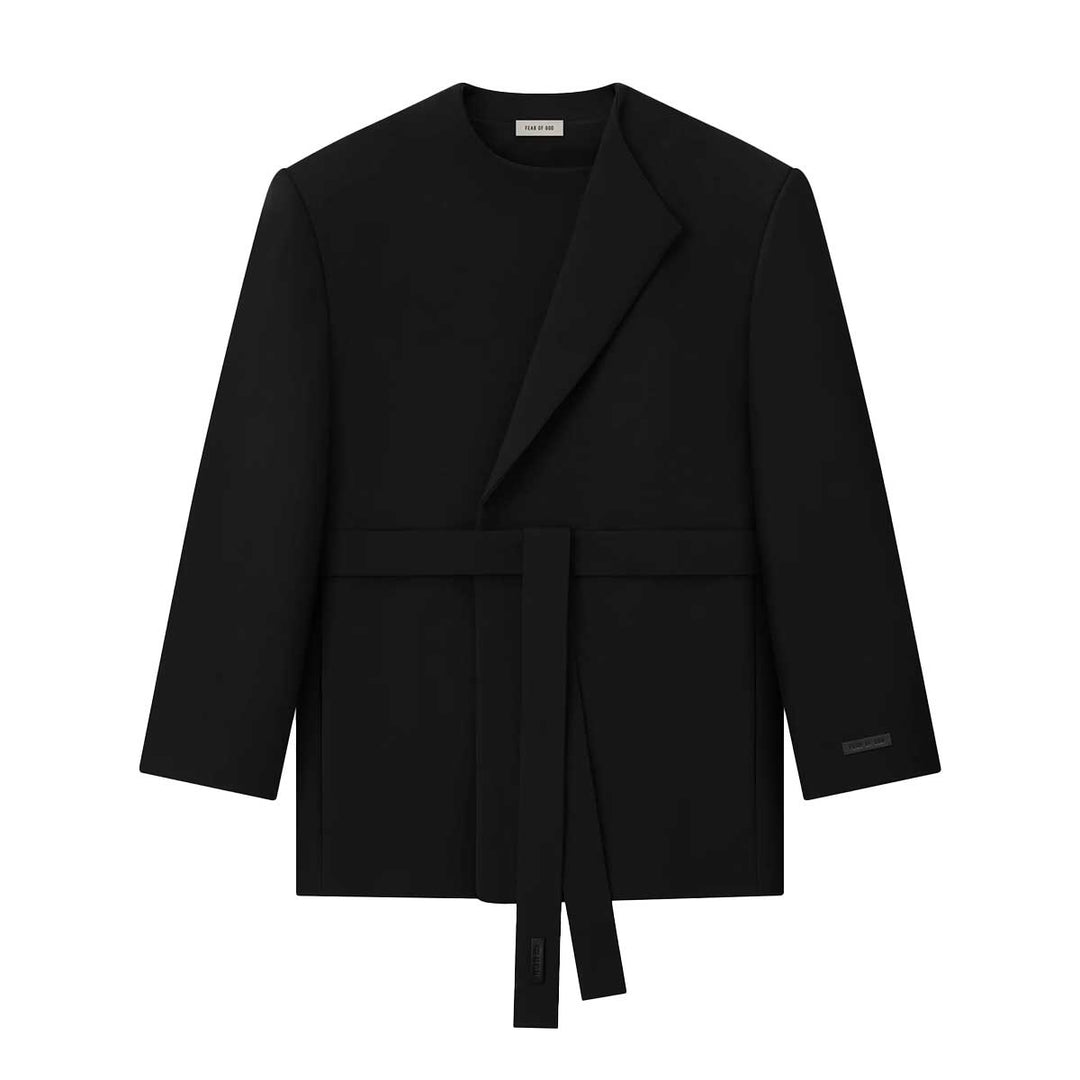 Fear of God - Double Weave Wool Crewneck Jacket