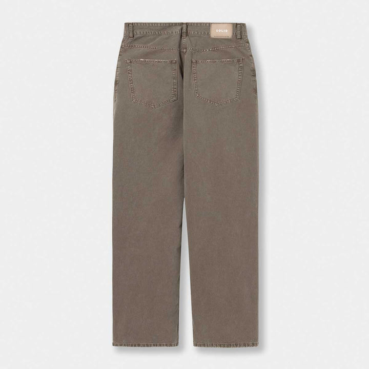 SOLID HOMME - Wide Dyed Chino Pants
