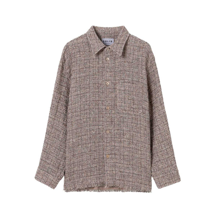 SOLID HOMME - Tweed Outshirt