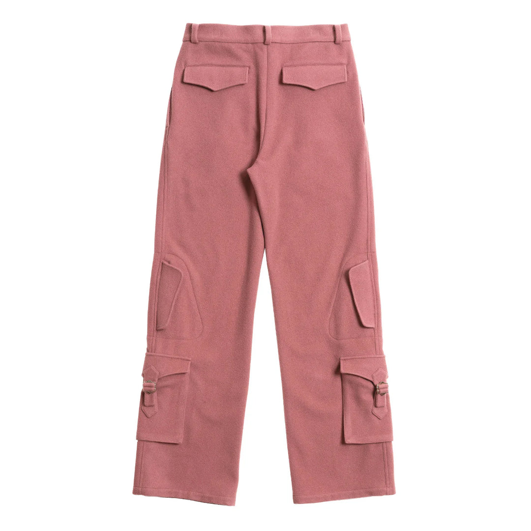 THE WORLD IS YOURS - Wool Cargo Pants