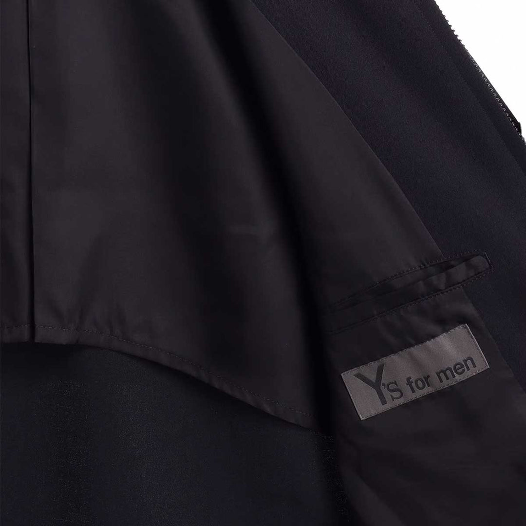 WOOL GABARDINE STORM SHIELD BLOUSON