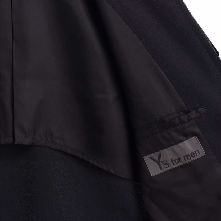 WOOL GABARDINE STORM SHIELD BLOUSON