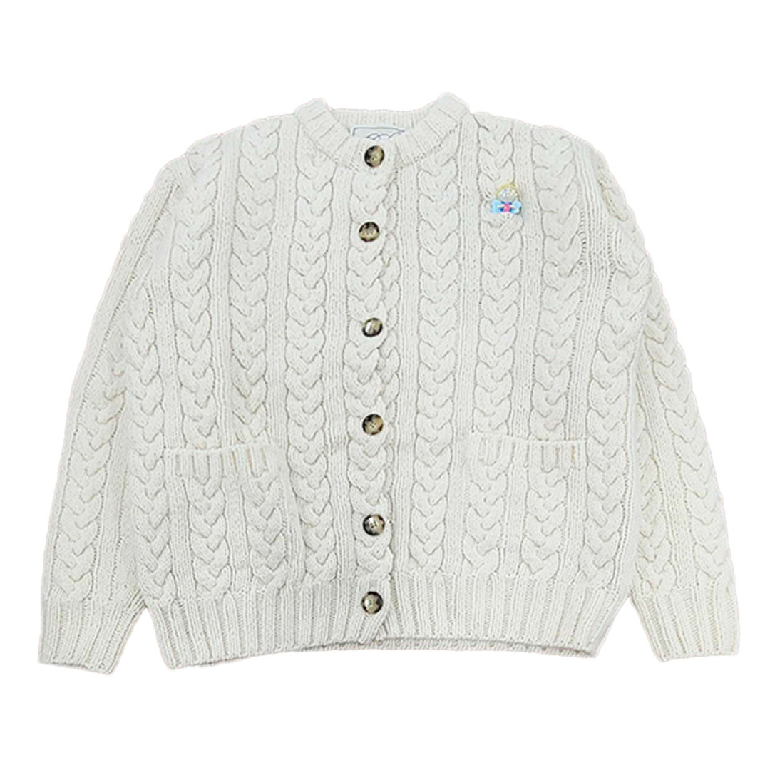 One angel embedded cardigan