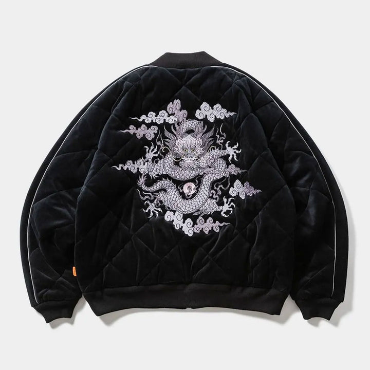 VELOUR SOUVENIR JKT - TIGHTBOOTH x DELUXE