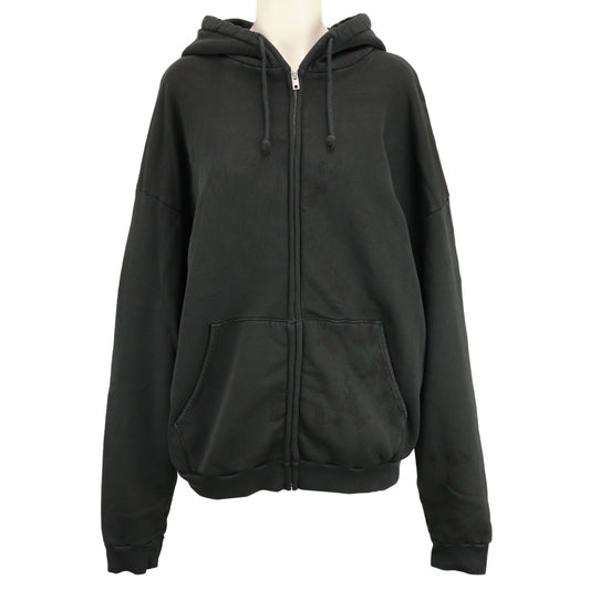 ZIP UP PAINTER HOODIE
