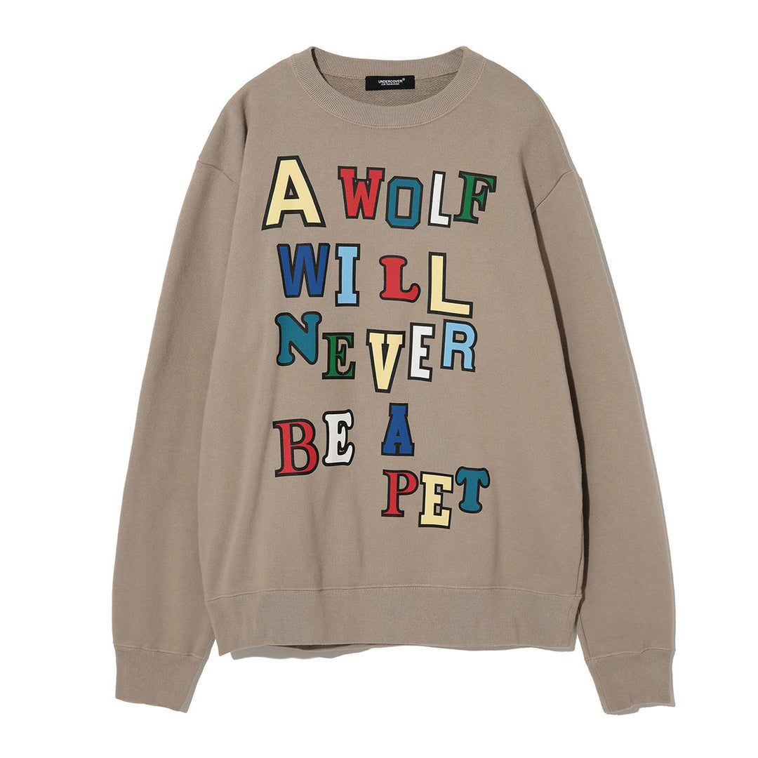 UNDERCOVER - SWEAT A WOLF WILL NEVER BE A PET