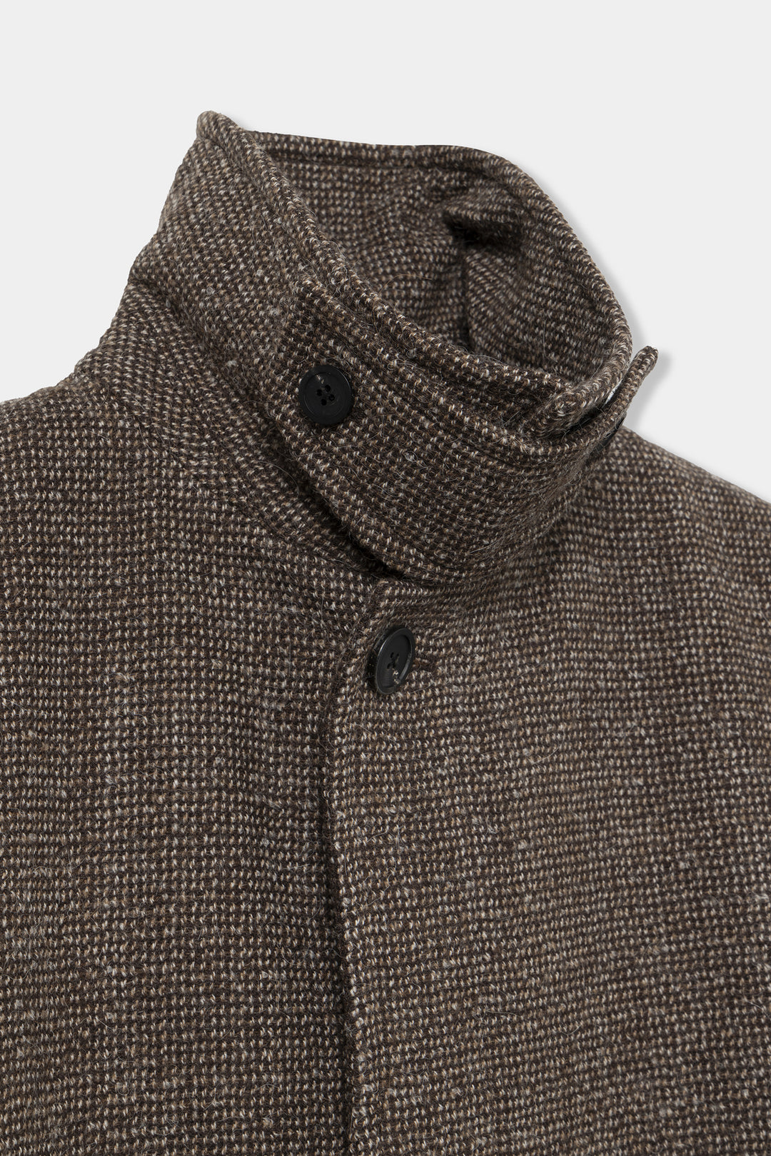 Brown Collection Balmacaan Coat