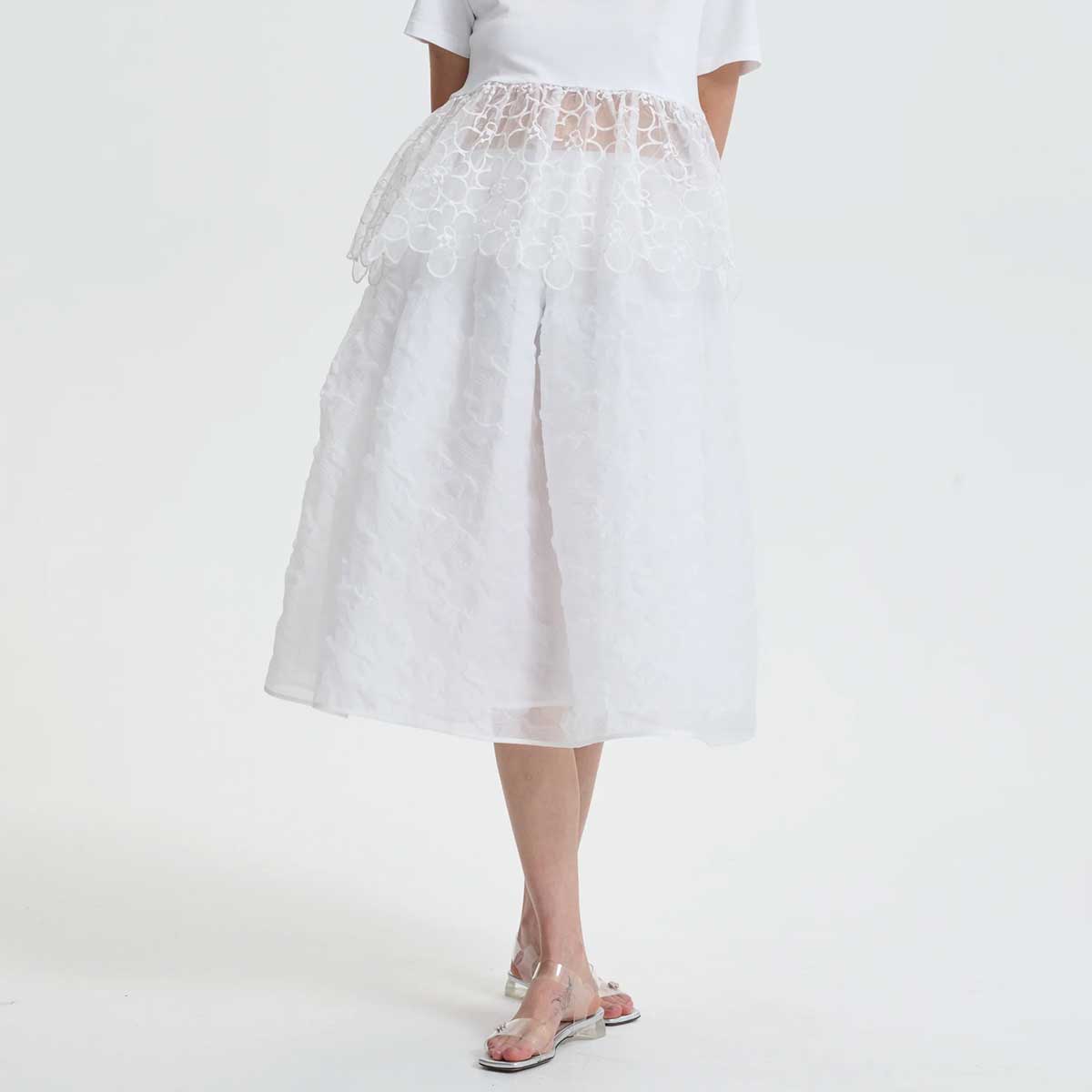 明日まてcecilie bahnsenセシリーバンセンスカート CECILIE BAHNSEN(セシリー・バンセン) | MALA SKIRT スカート