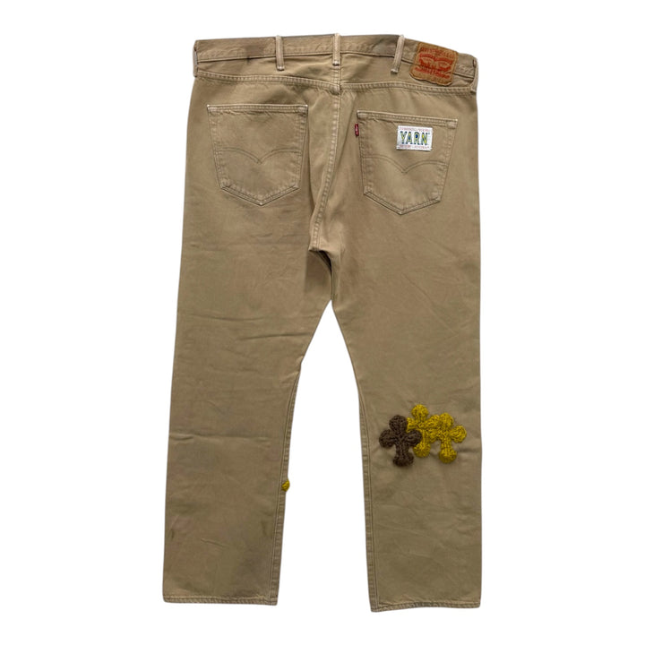"Y.A.R.N." 3D Cross Pants【A】