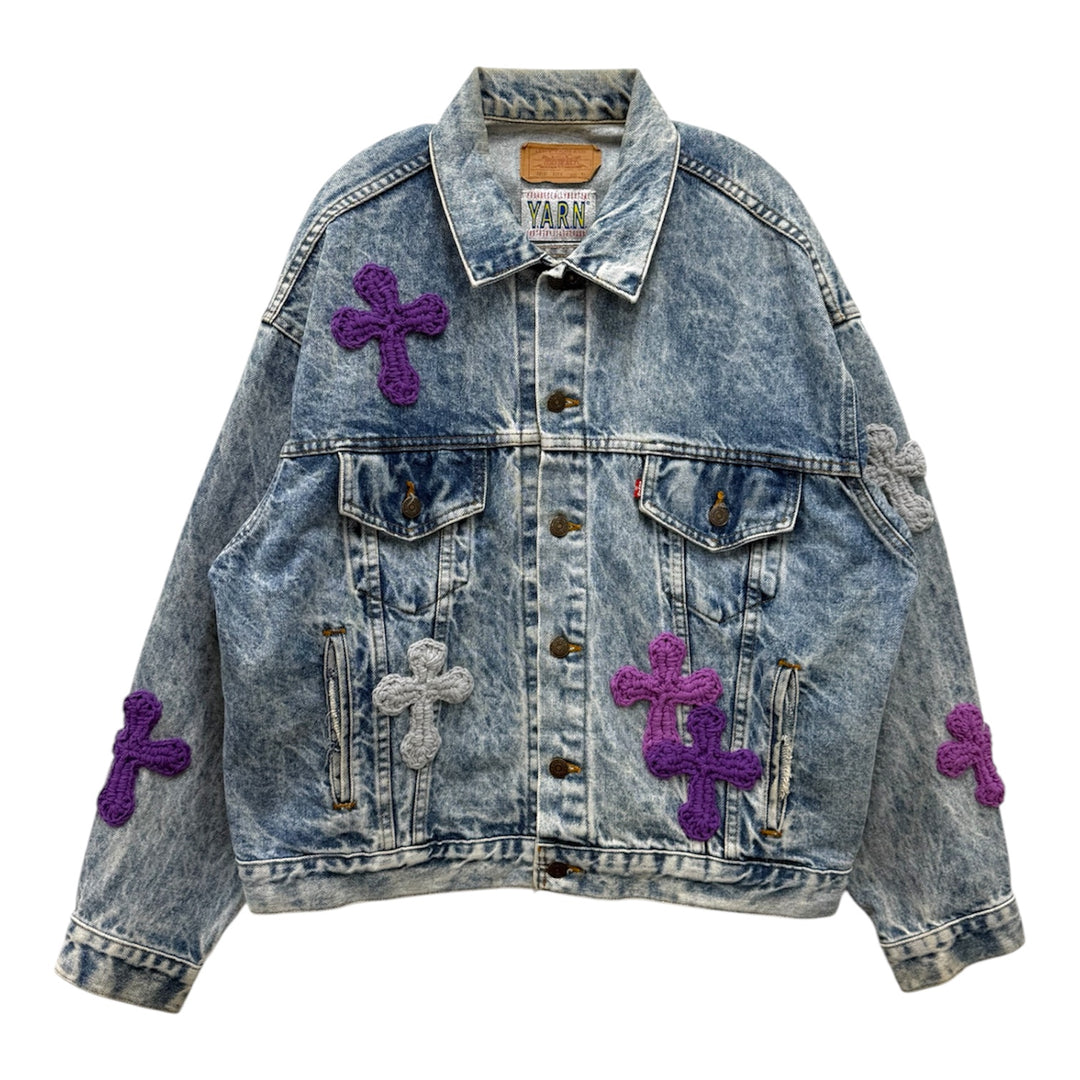 "Y.A.R.N." x Denim jacket【D】