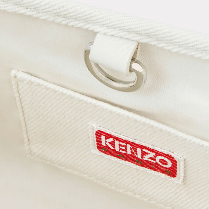 KENZO - スモール 'KENZO UTILITY' キャンバス トートバッグ