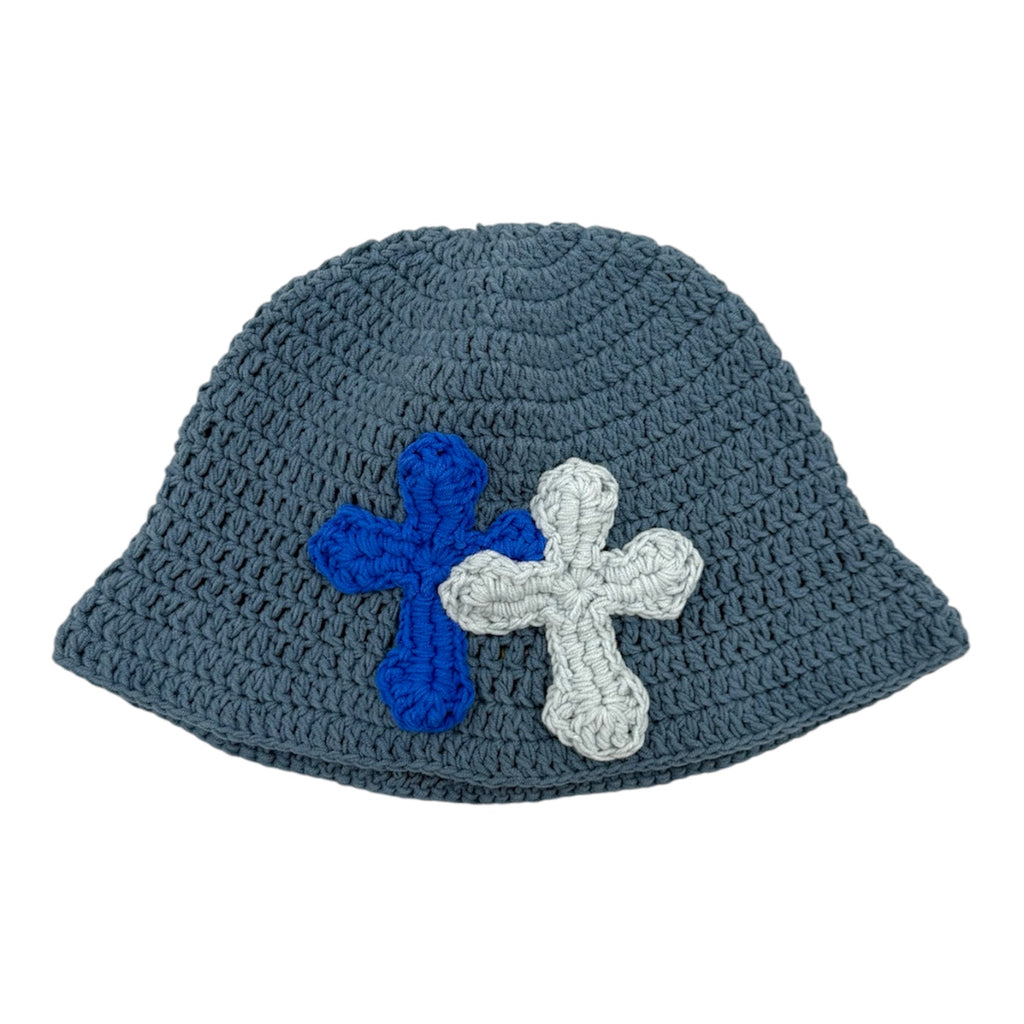 Y.A.R.N. (ヤーン) | 3D double Cross Handmade Knit hat ニットハット