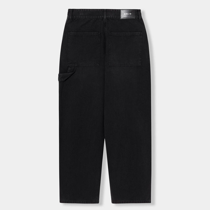 Black Carpenter Denim Pants