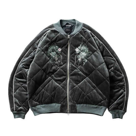 VELOUR SOUVENIR JKT - TIGHTBOOTH x DELUXE